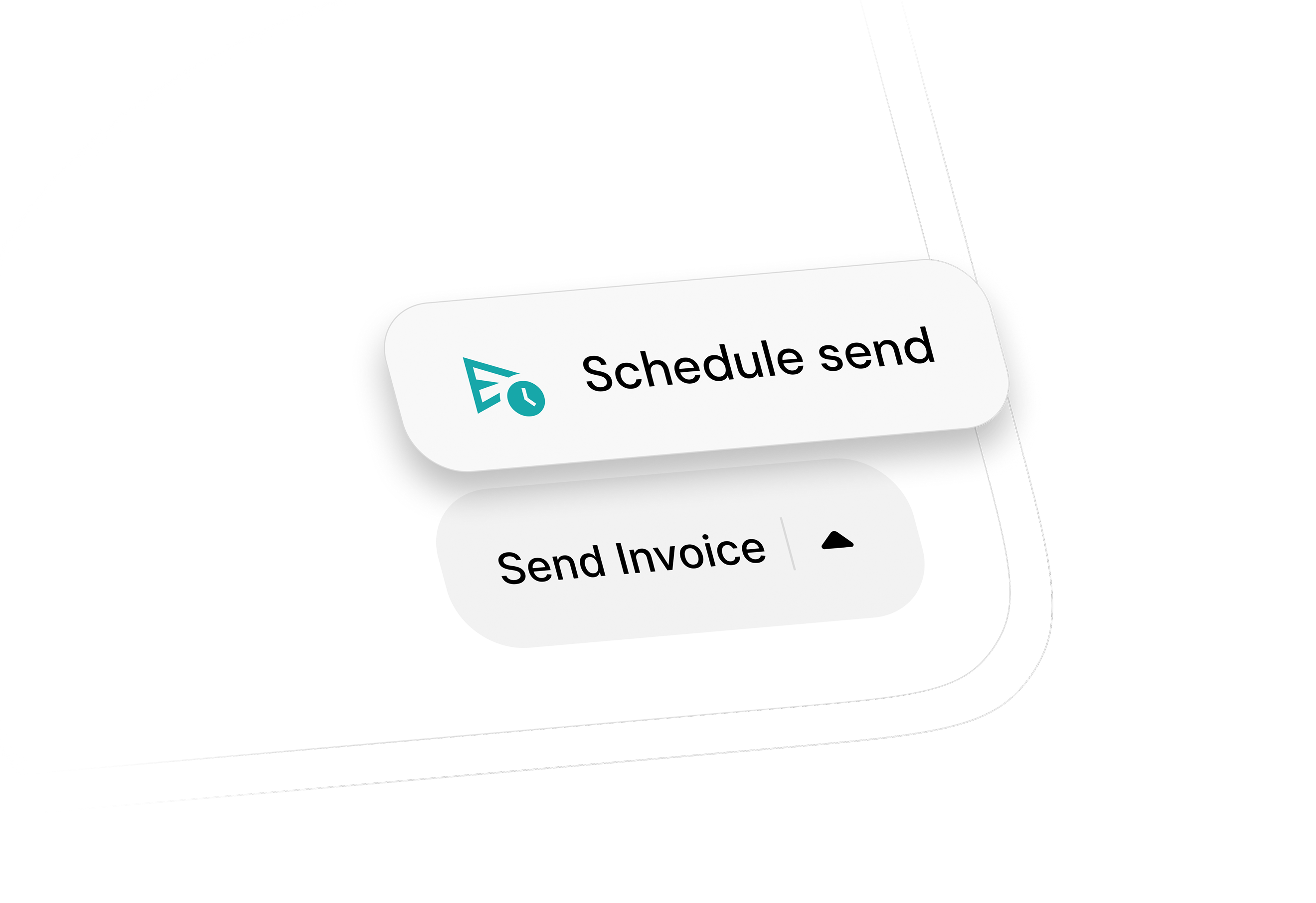 Scheduled invoice delivery interface