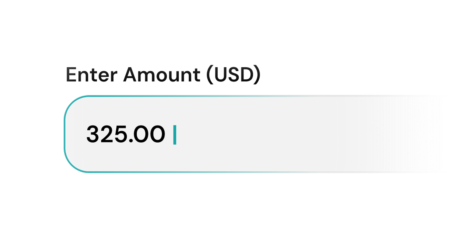 Custom amount entry for payment links