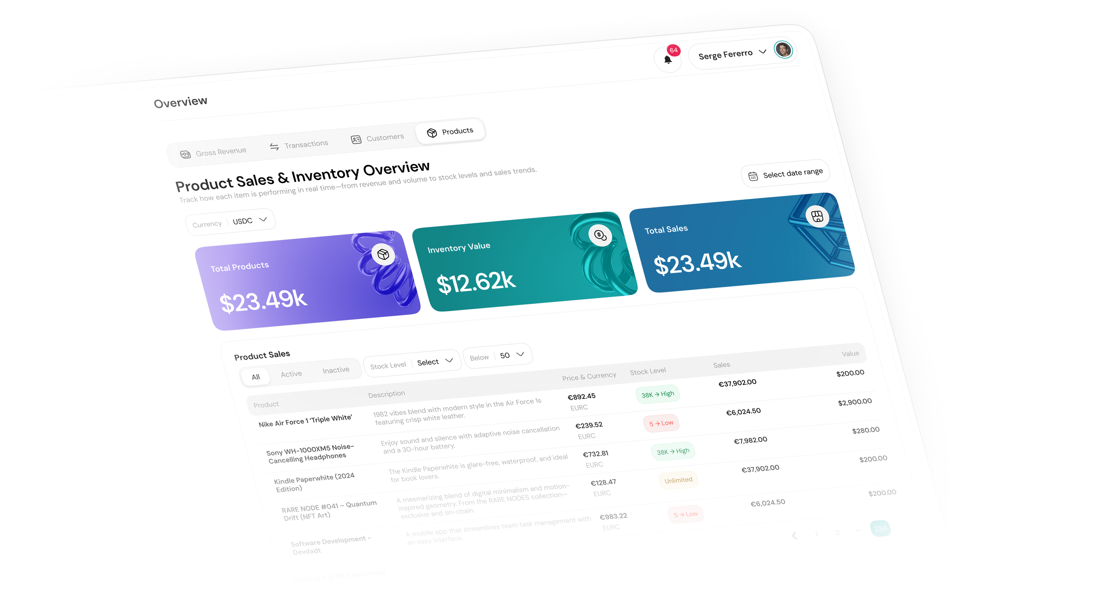 Enterprise capabilities showcase